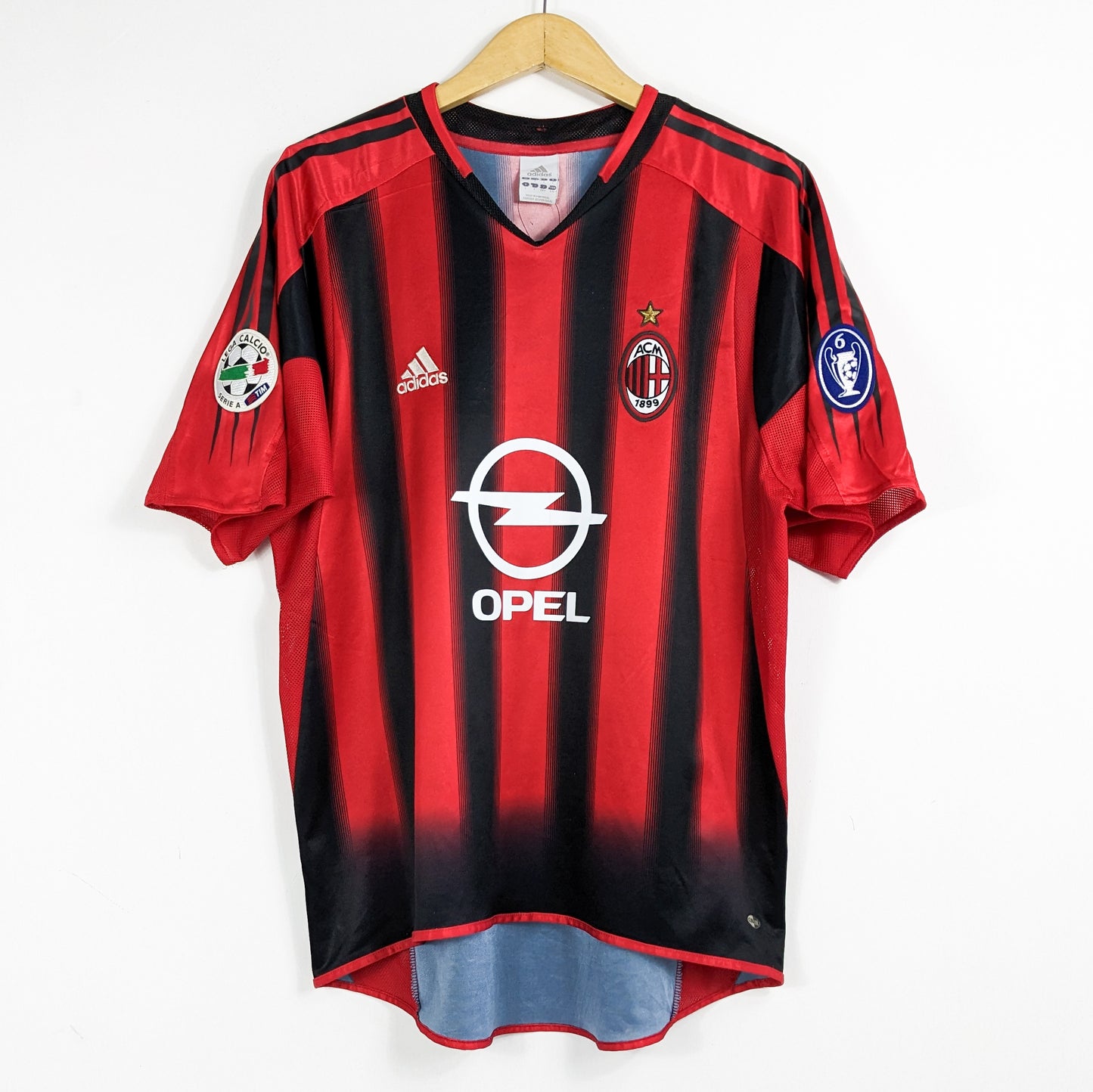 Authentic AC Milan 2004/05 Home - Kaka #22 Size L