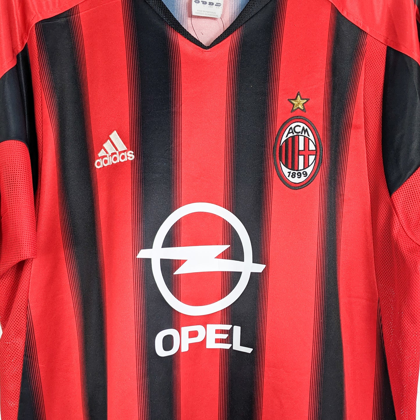 Authentic AC Milan 2004/05 Home - Kaka #22 Size L