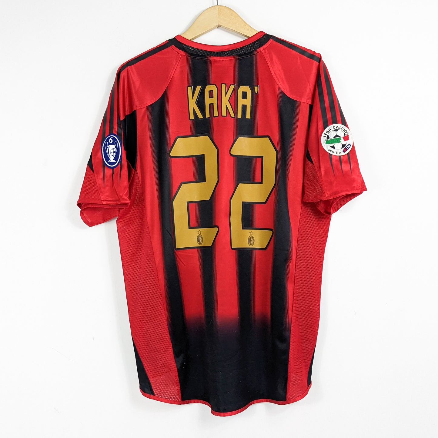 Authentic AC Milan 2004/05 Home - Kaka #22 Size L