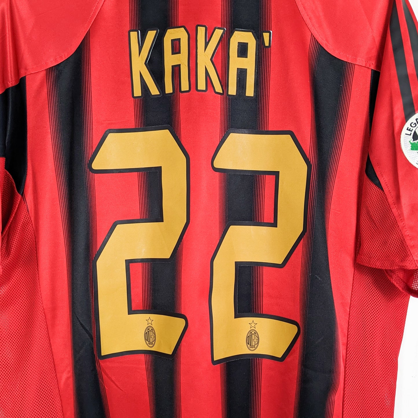 Authentic AC Milan 2004/05 Home - Kaka #22 Size L