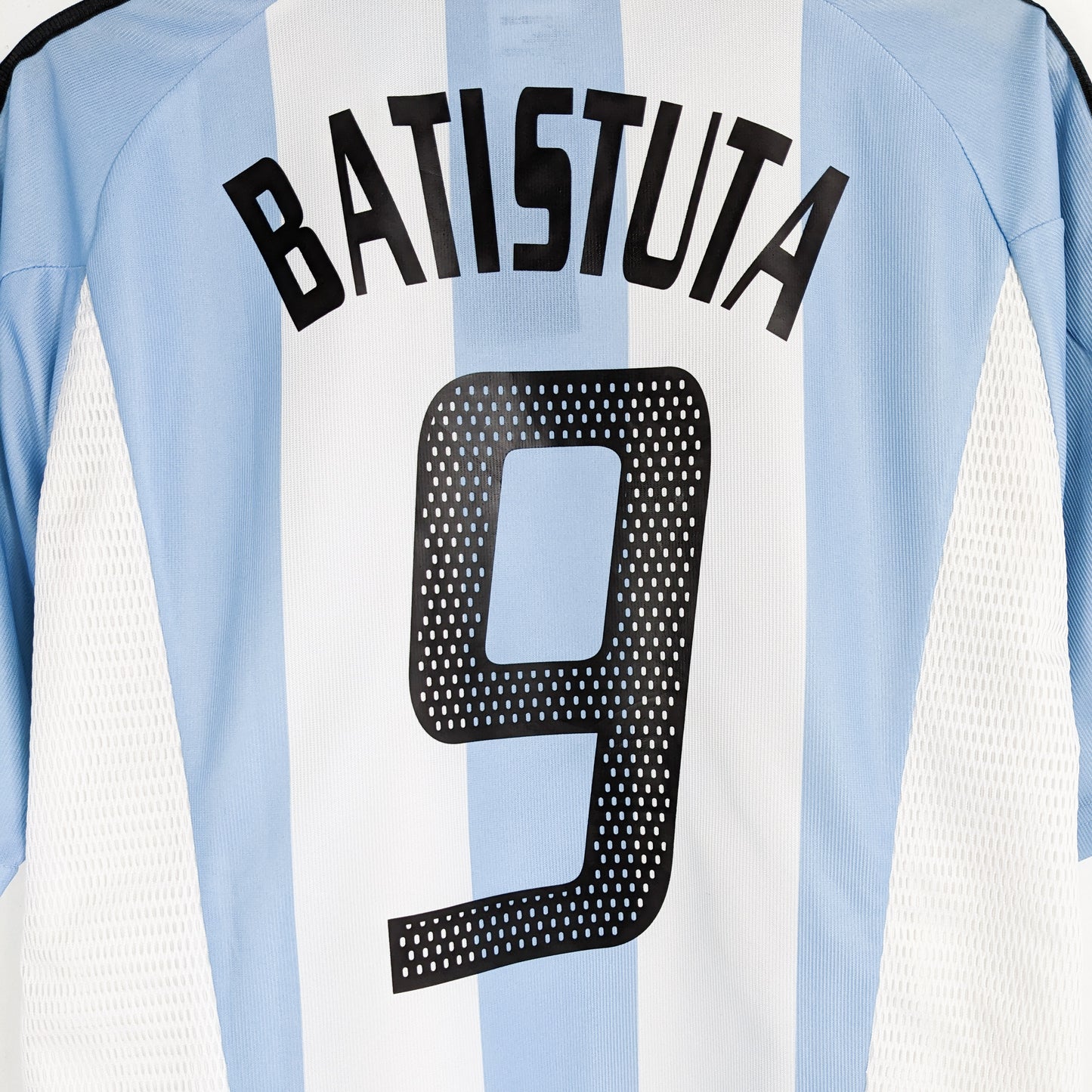 Authentic Argentina 2002 Home - Batistuta #9 Size L