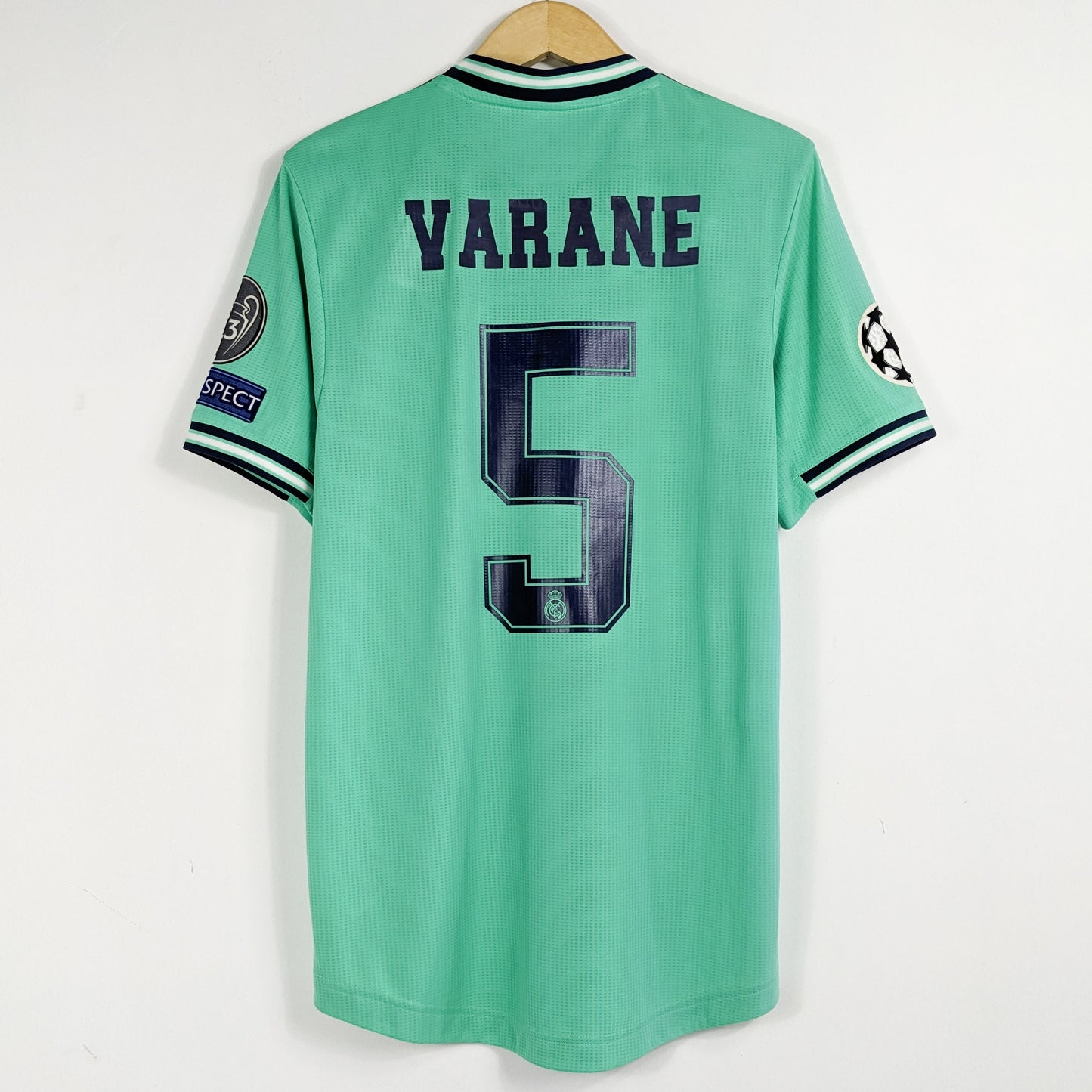 Authentic Real Madrid 2019/20 Third - Varane #5 Size M (Bnwt) (Player Issue)