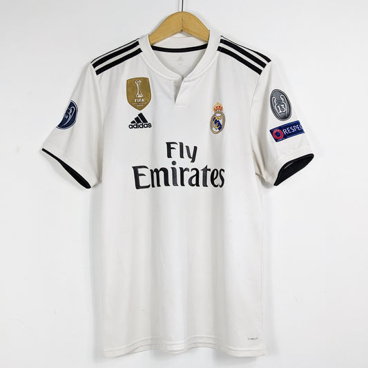 Authentic Real Madrid 2018/19 Home - Benzema #9 Size M