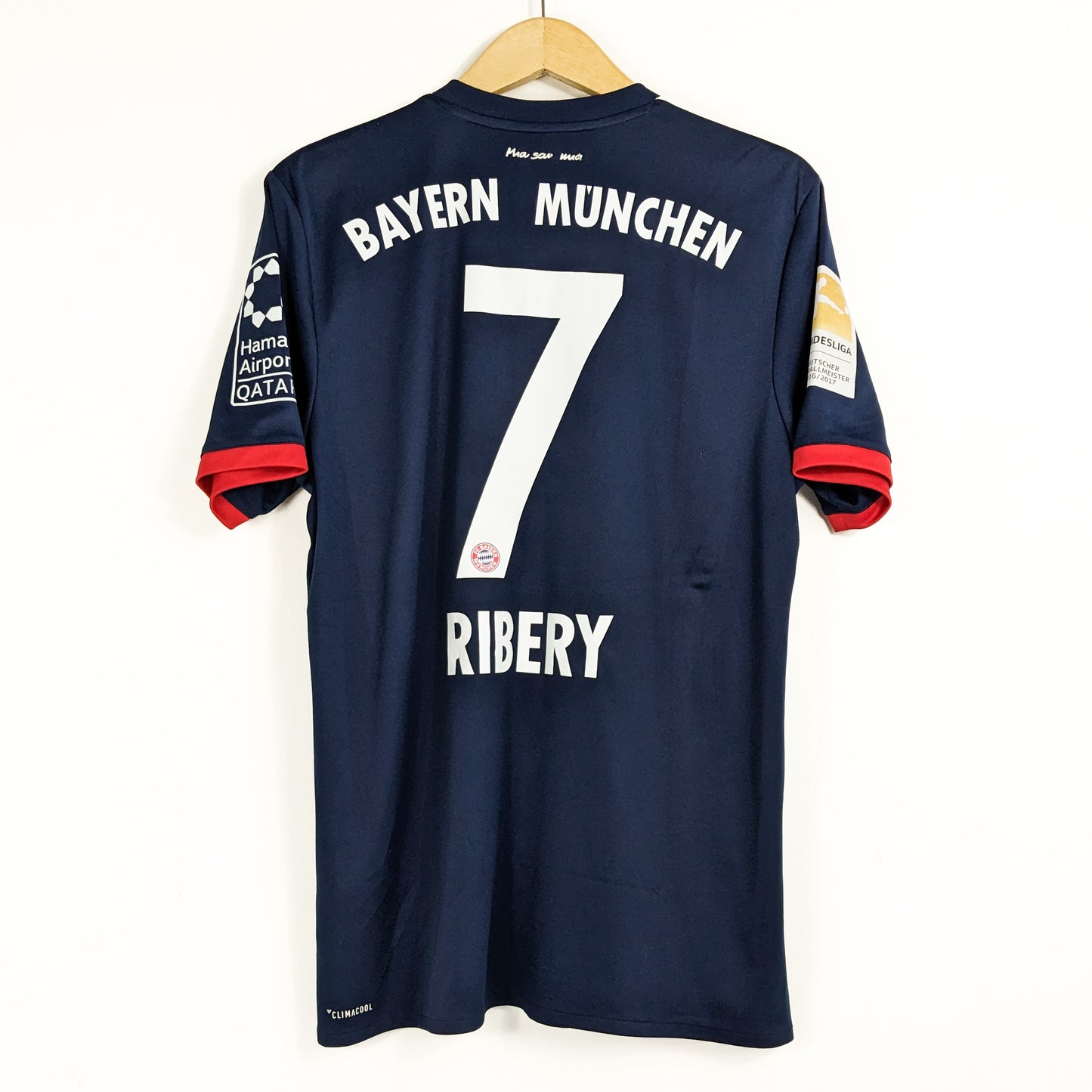 Authentic Bayern Munchen 2017/18 Away - Ribery #7 Size M