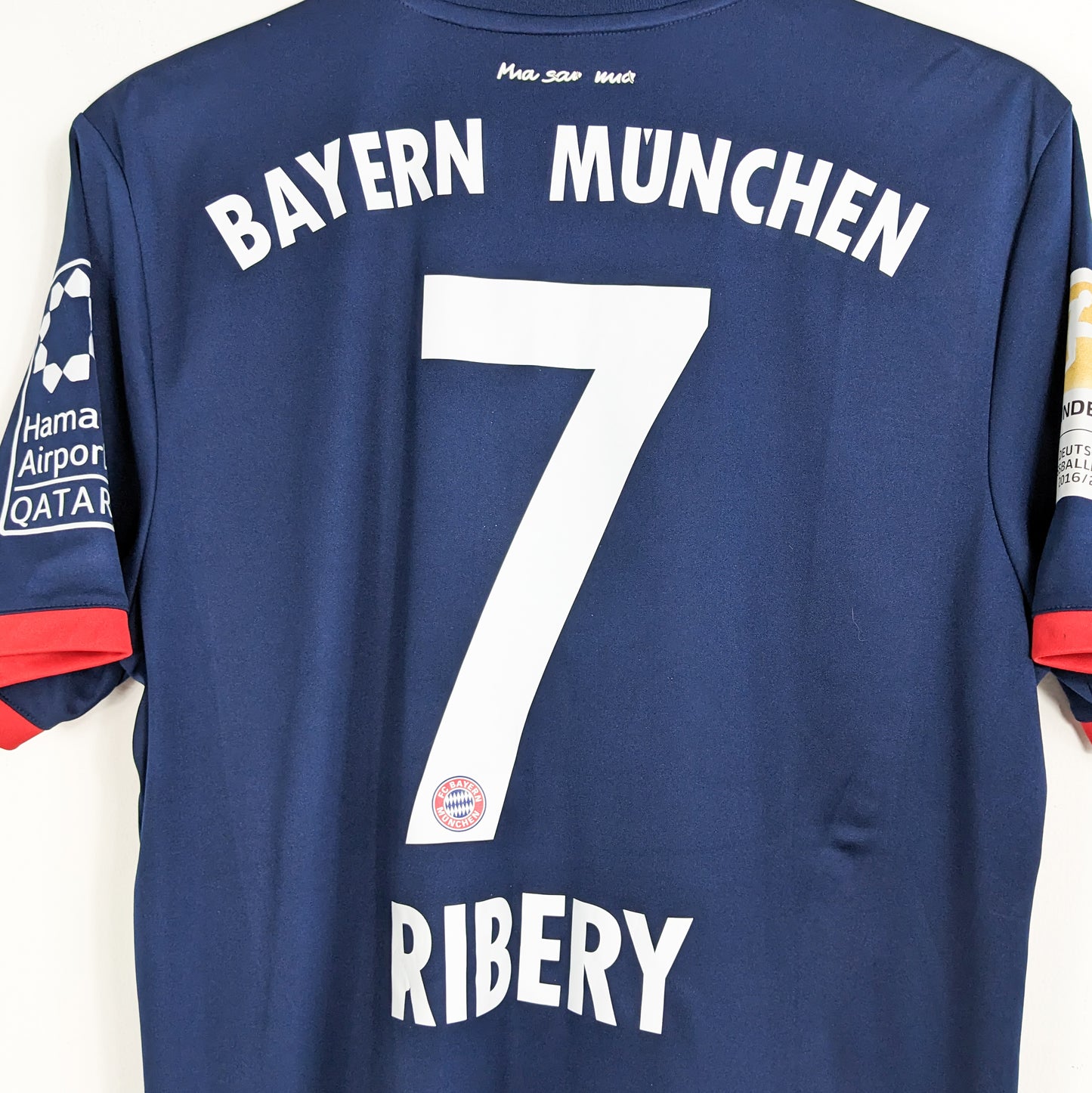 Authentic Bayern Munchen 2017/18 Away - Ribery #7 Size M