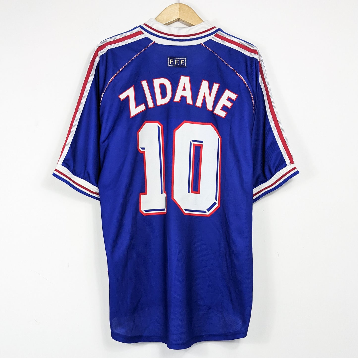 Authentic France 1998 Home - Zidane #10 Size XL