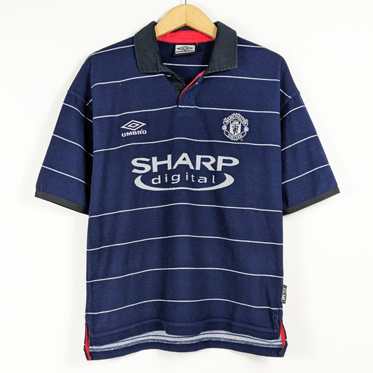 Authentic Manchester United 1999/00 Away - Beckham #7 Size M