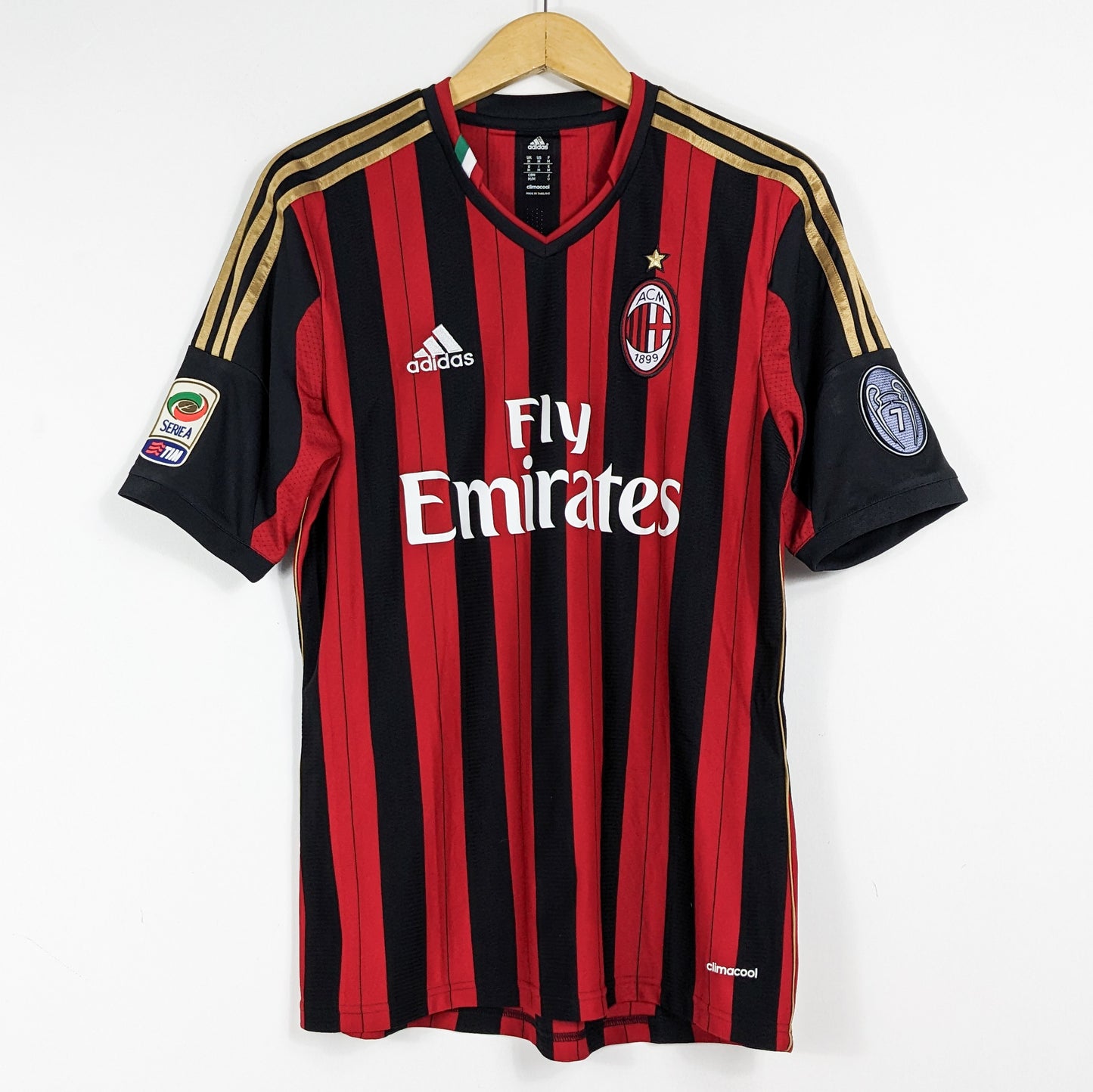 Authentic AC Milan 2013/14 Home - Kaka #22 Size M