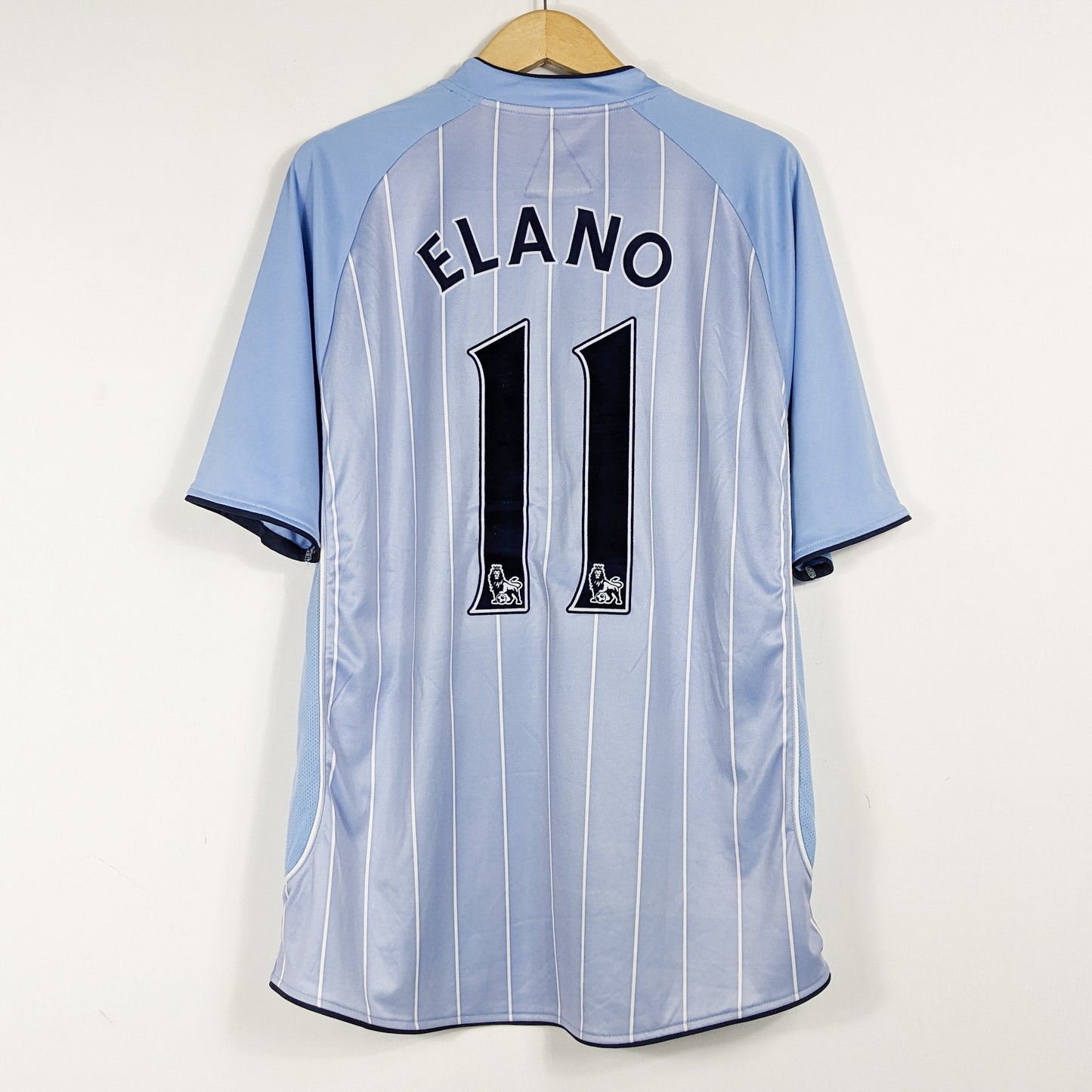 Authentic Manchester City 2007/08 Home - Elano #11 Size XL