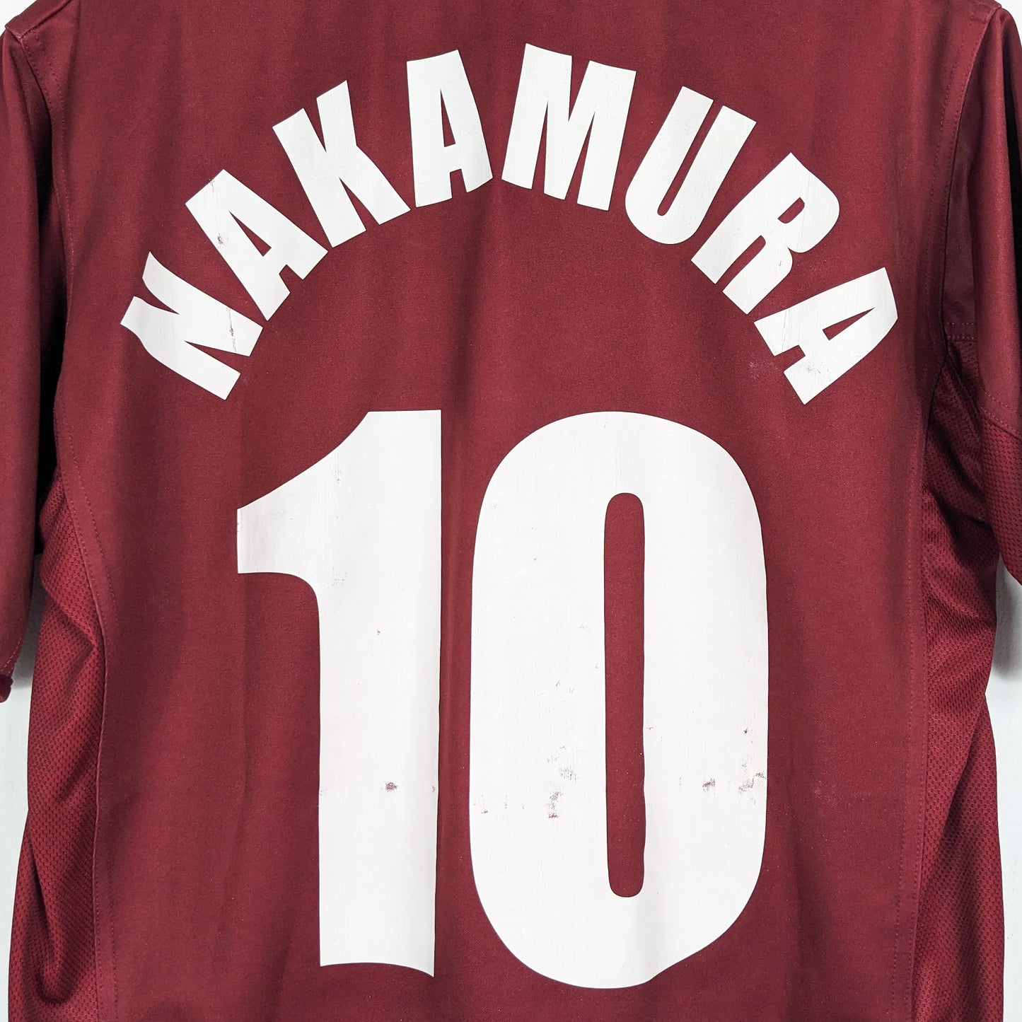 Authentic Reggina 2003/04 Home - Nakamura #10 Size M