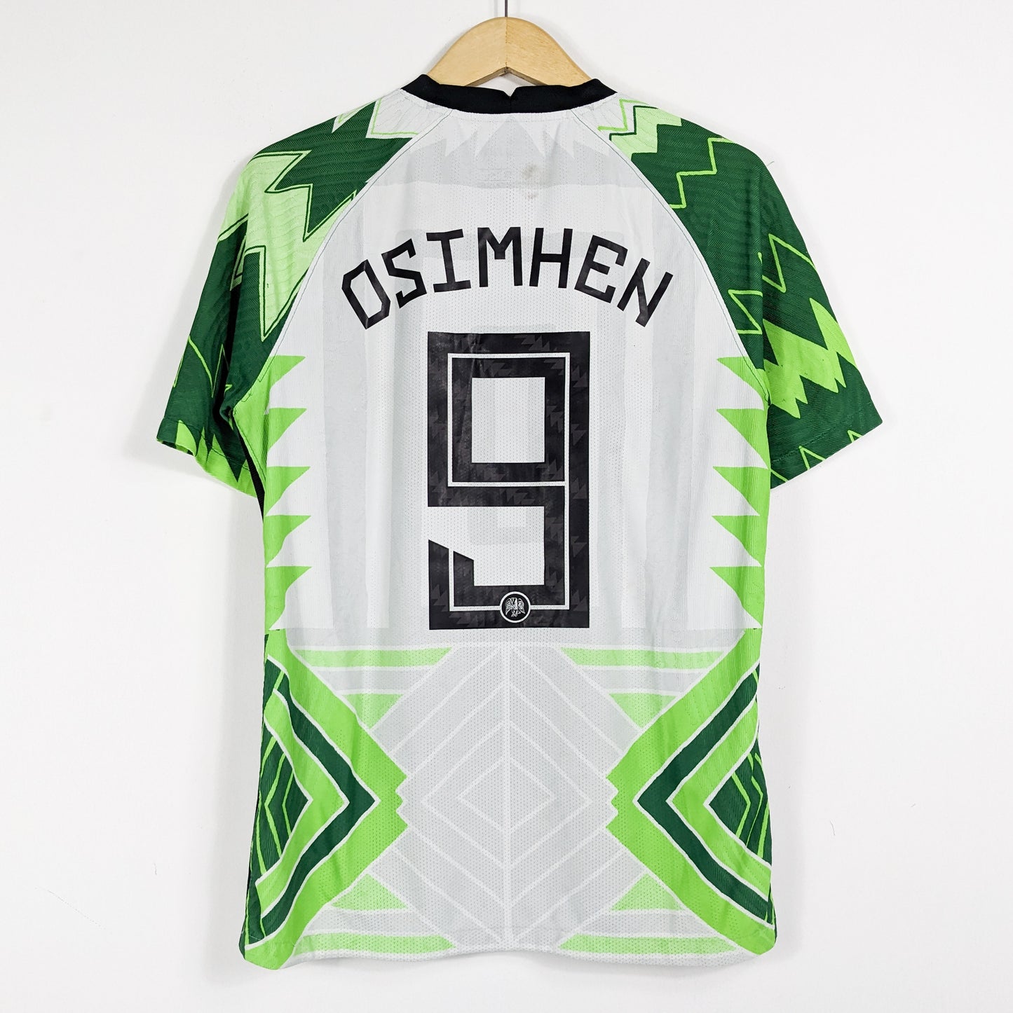 Authentic Nigeria 2020/21 Home - Osimhen #9 Size L fit M