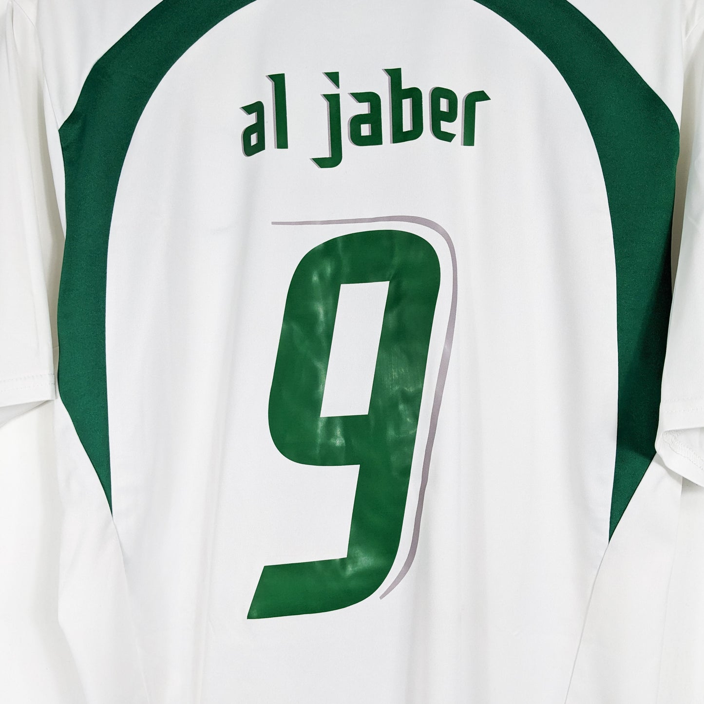 Authentic Saudi Arabia 2006 Away - Al Jaber #9 Size M