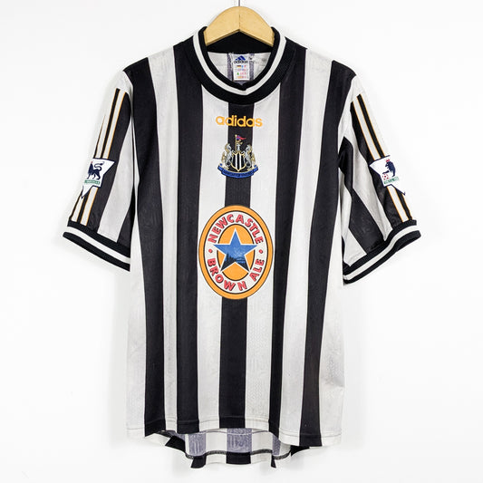 Authentic Newcastle 1998 Home - Shearer #9 Size M