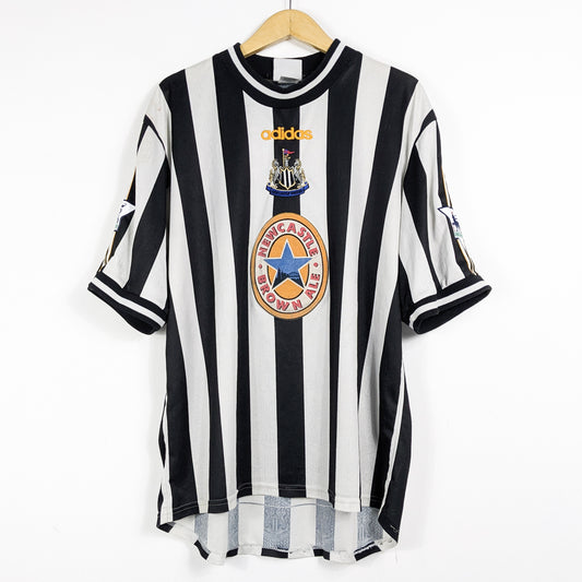 Authentic Newcastle 1998 Home - Shearer #9 Size XL