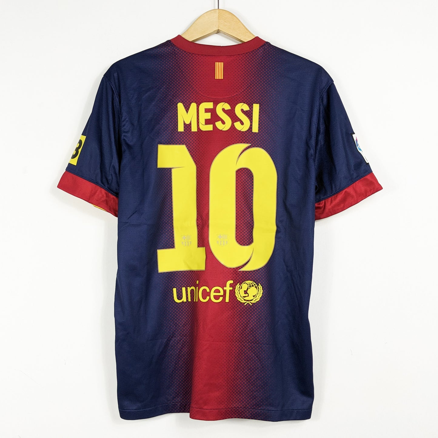 Authentic Barcelona 2012/13 Home - Messi #10 Size M