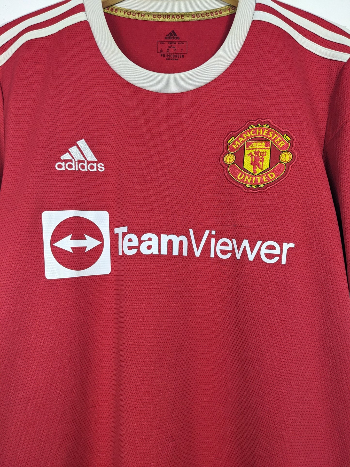 Authentic Manchester United 2021/22 Home - Ronaldo #7 Size L