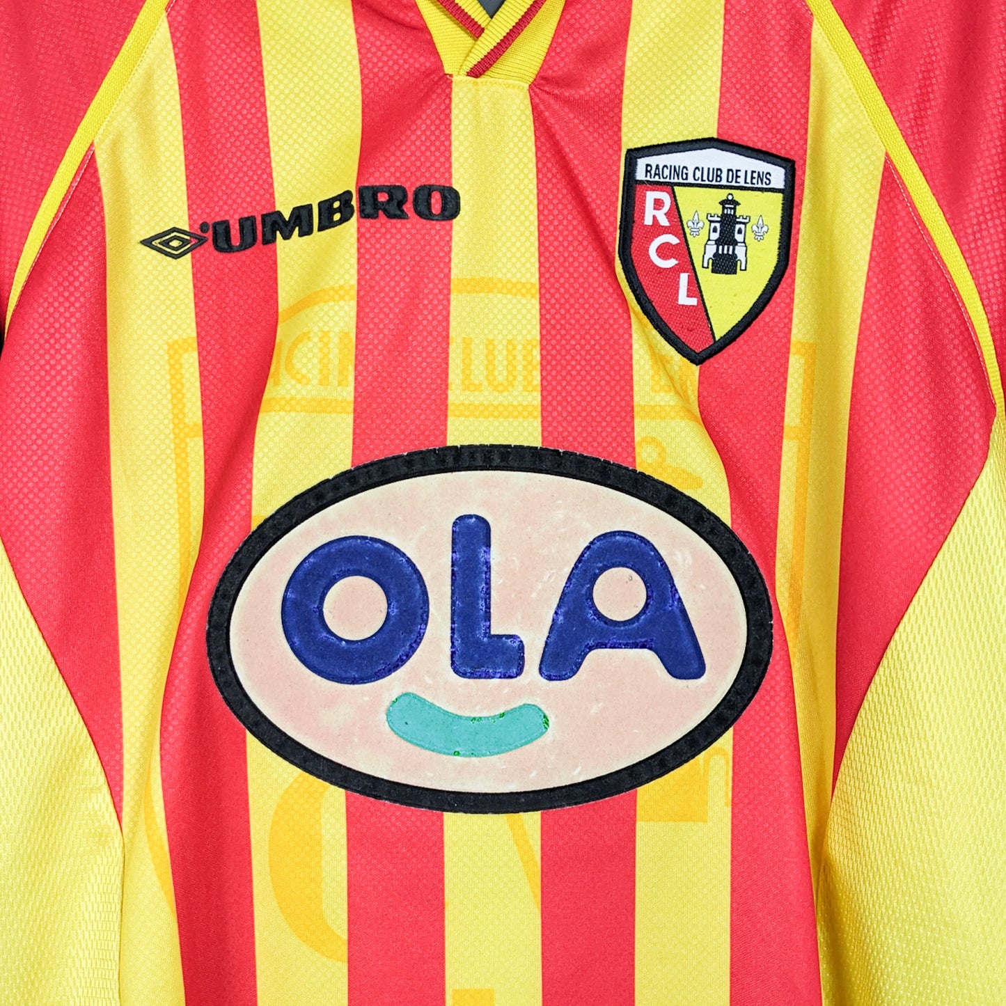 Authentic RC Lens 1998/99 Home - Smicer #19 Size XL