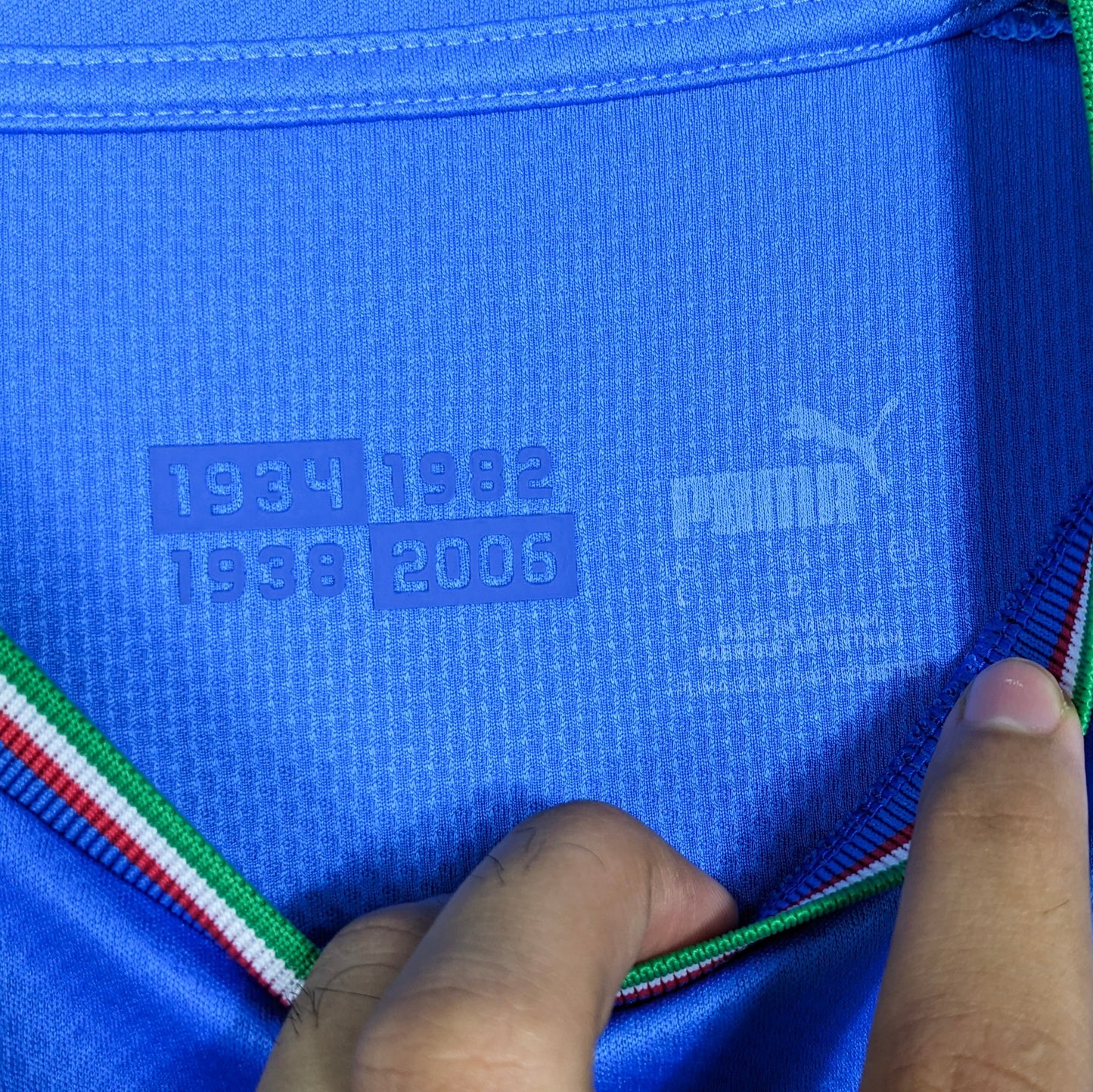 Authentic Italy 2022/23 Home - Chiesa #14 Size L