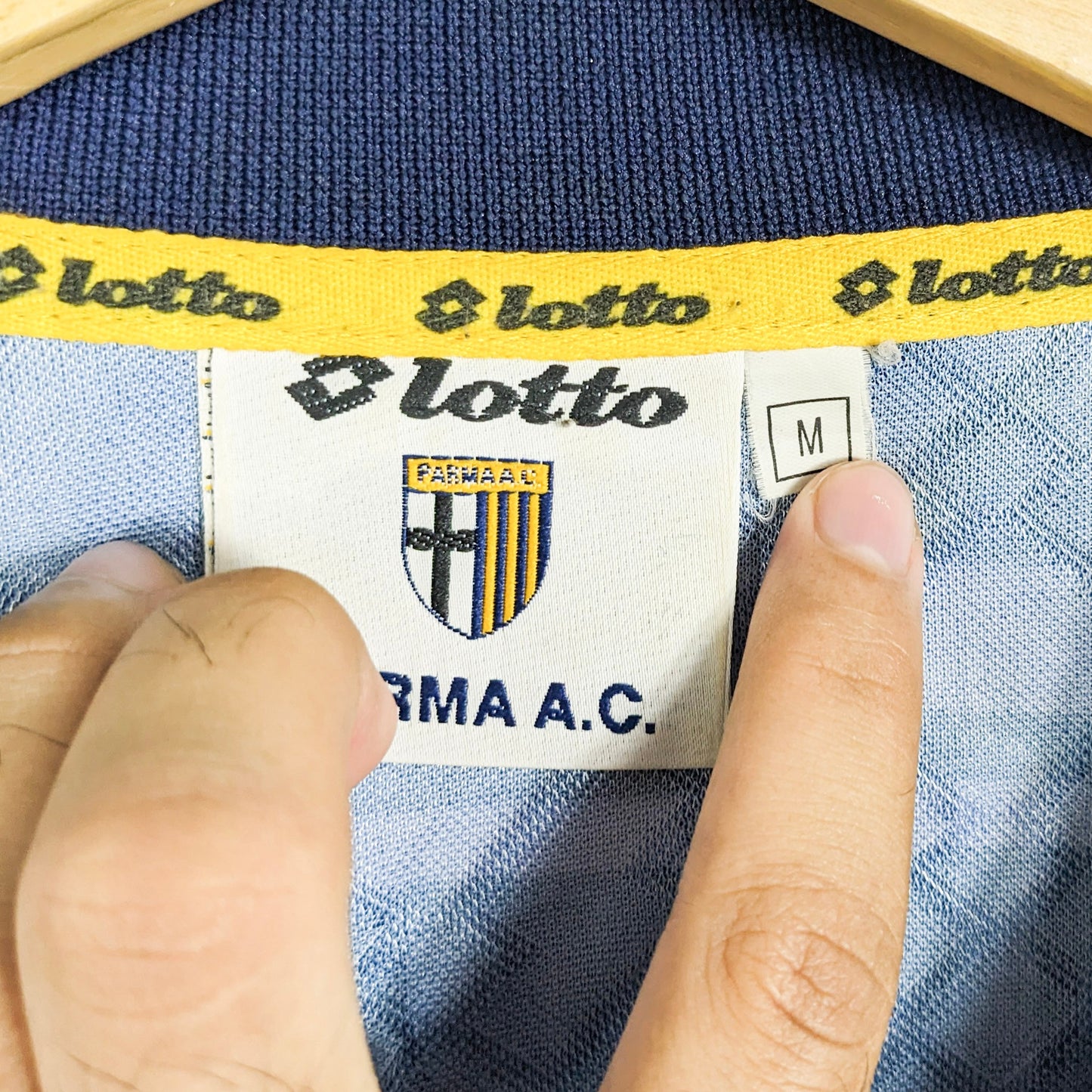 Authentic AC Parma 1998/99 Third - Thuram #21 Size M