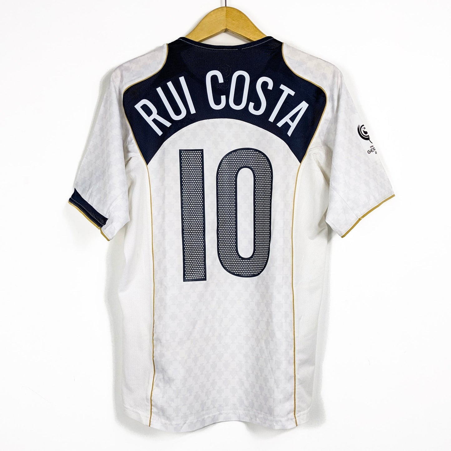 Authentic Portugal 2006 Away - Rui Costa #10 Size S