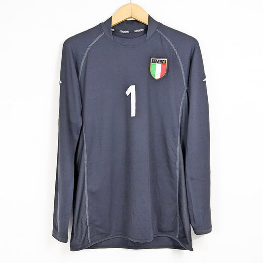 Authentic Italy 2002 GK - Buffon #1 Size M (Longsleeve)