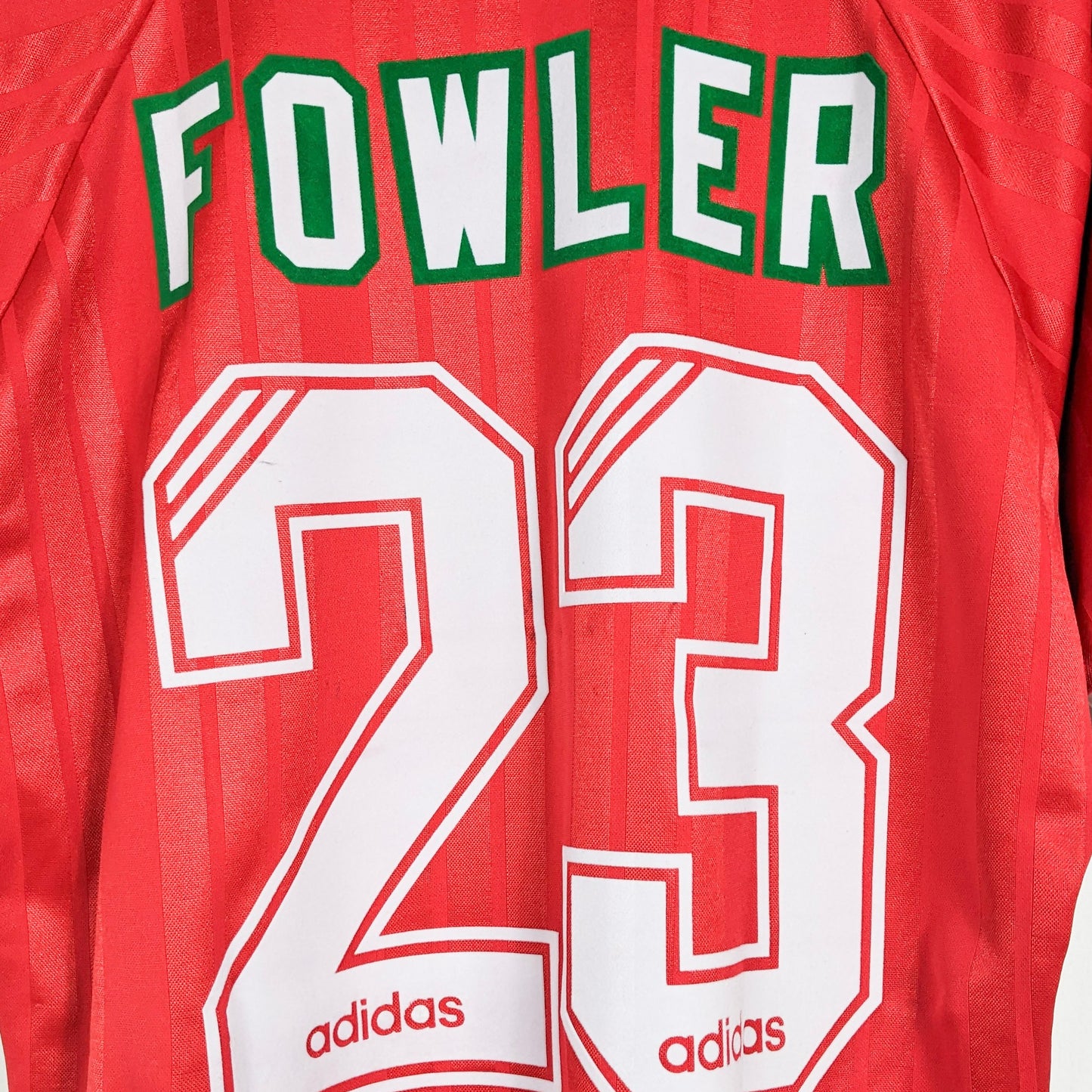 Authentic Liverpool 1993/95 Home - Fowler #23 Size M