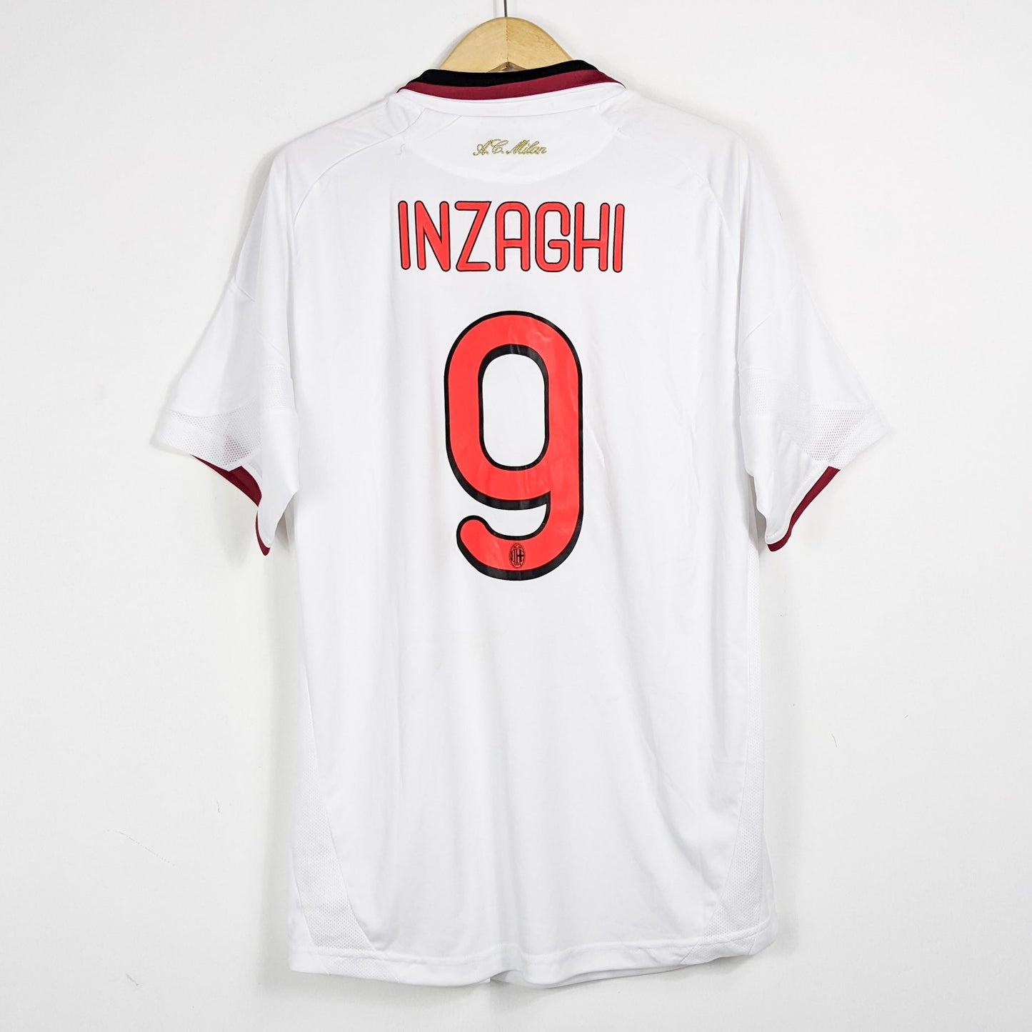 Authentic AC Milan 2009/10 Away  - Inzaghi #9 Size XL