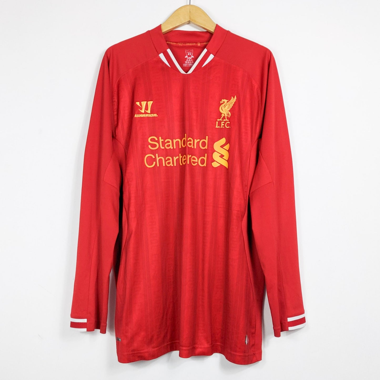 Authentic Liverpool 2013/14 Home - Suarez #7 Size XXL (Longsleeve)