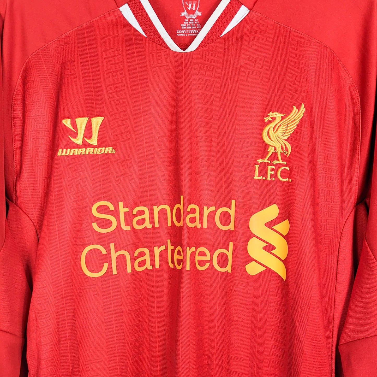 Authentic Liverpool 2013/14 Home - Suarez #7 Size XXL (Longsleeve)