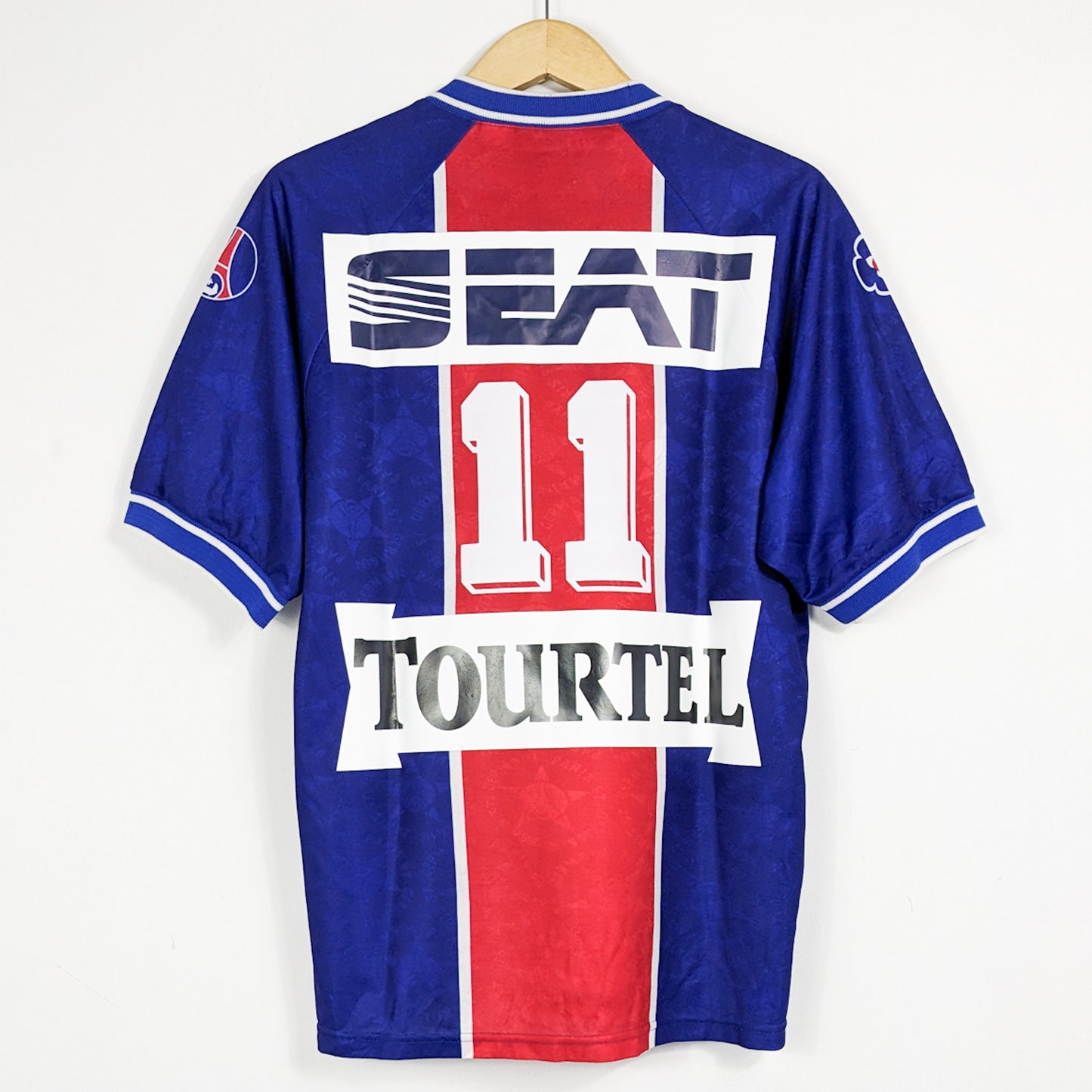 Authentic Paris Saint-Germain 1994/95 Home - David Ginola #11 Size M