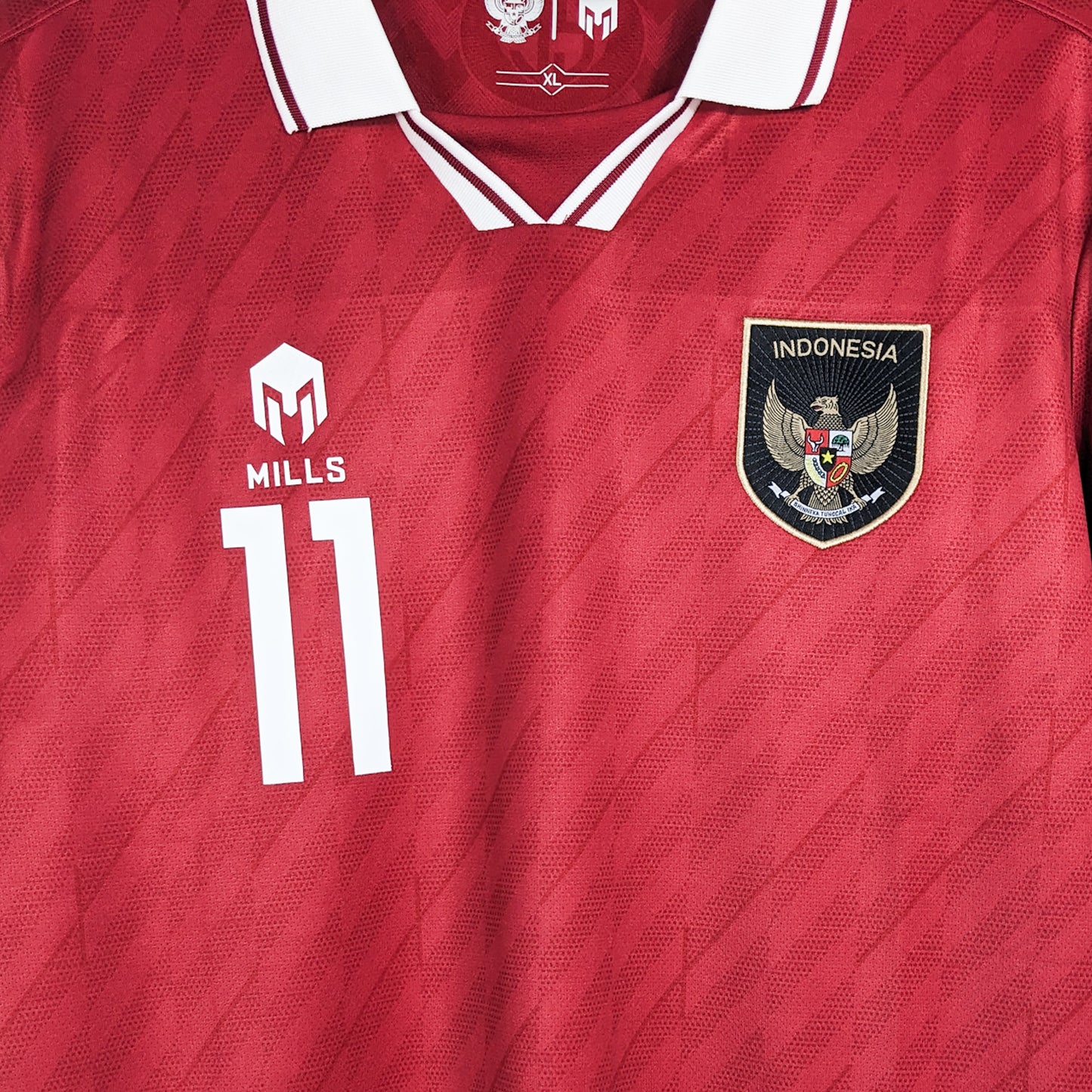 Authentic Indonesia 2022/23 Home - Rafael Struick #11 Size XL (Bnwt)