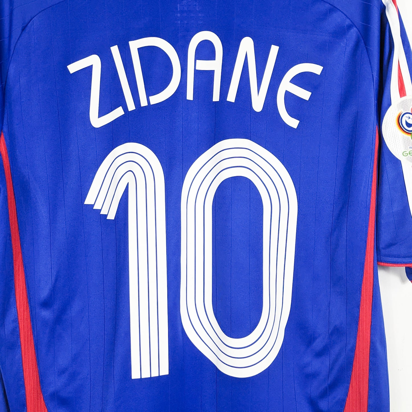 Authentic France 2006 Home - Zinedine Zidane #10 Size L