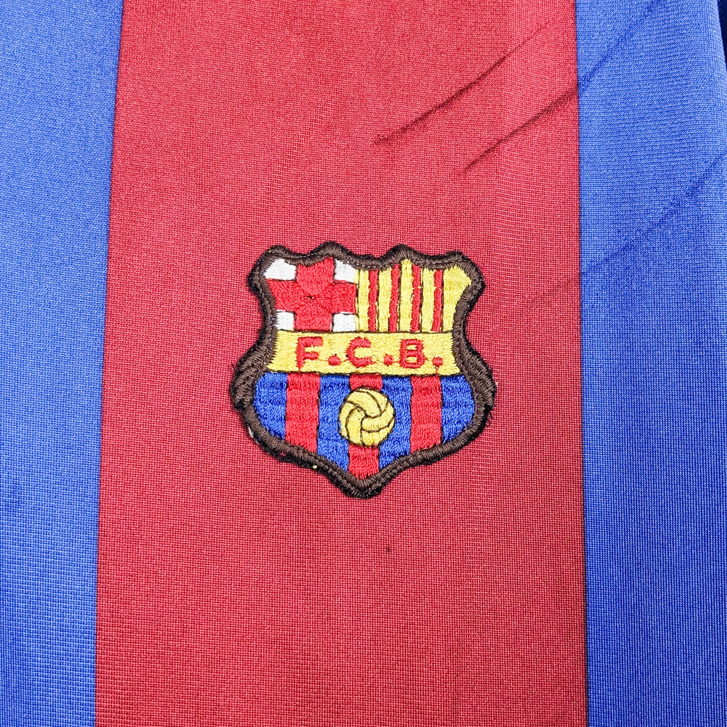 Authentic Barcelona 1984/89 Home - Size XG/XL (Longsleeve)