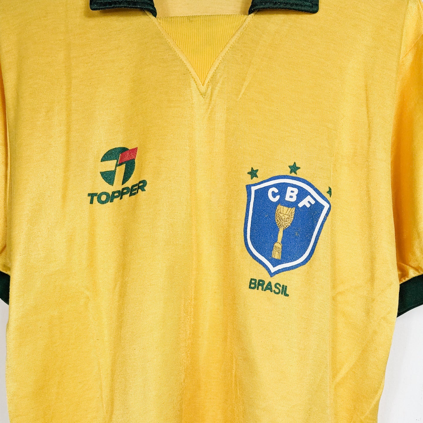 Authentic Brazil 1988/91Home - Size M (Topper)