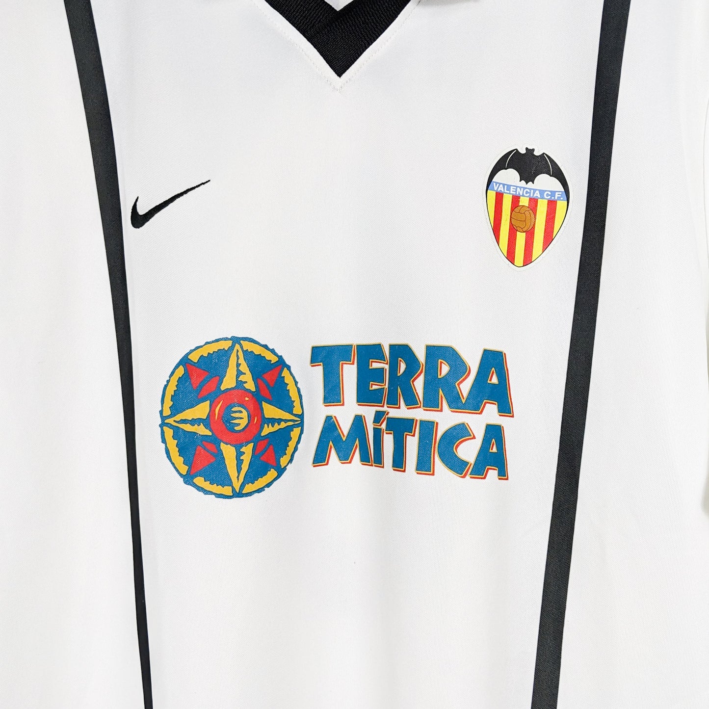 Authentic Valencia 2000/01 Home - Mendieta #6 Size XL (Supporter Version)