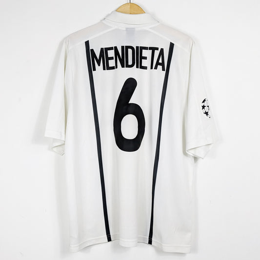 Authentic Valencia 2000/01 Home - Mendieta #6 Size XL (Supporter Version)