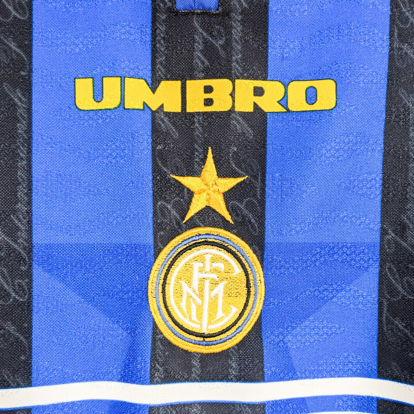 Authentic Inter Milan 1996/97 Home - Javier Zanetti #4 Size L