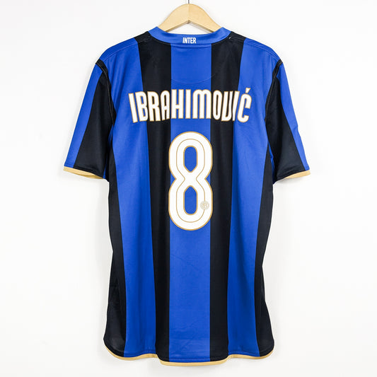 Authentic Inter Milan 2008/09 Home - Zlatan Ibrahimovic #8 Size XL