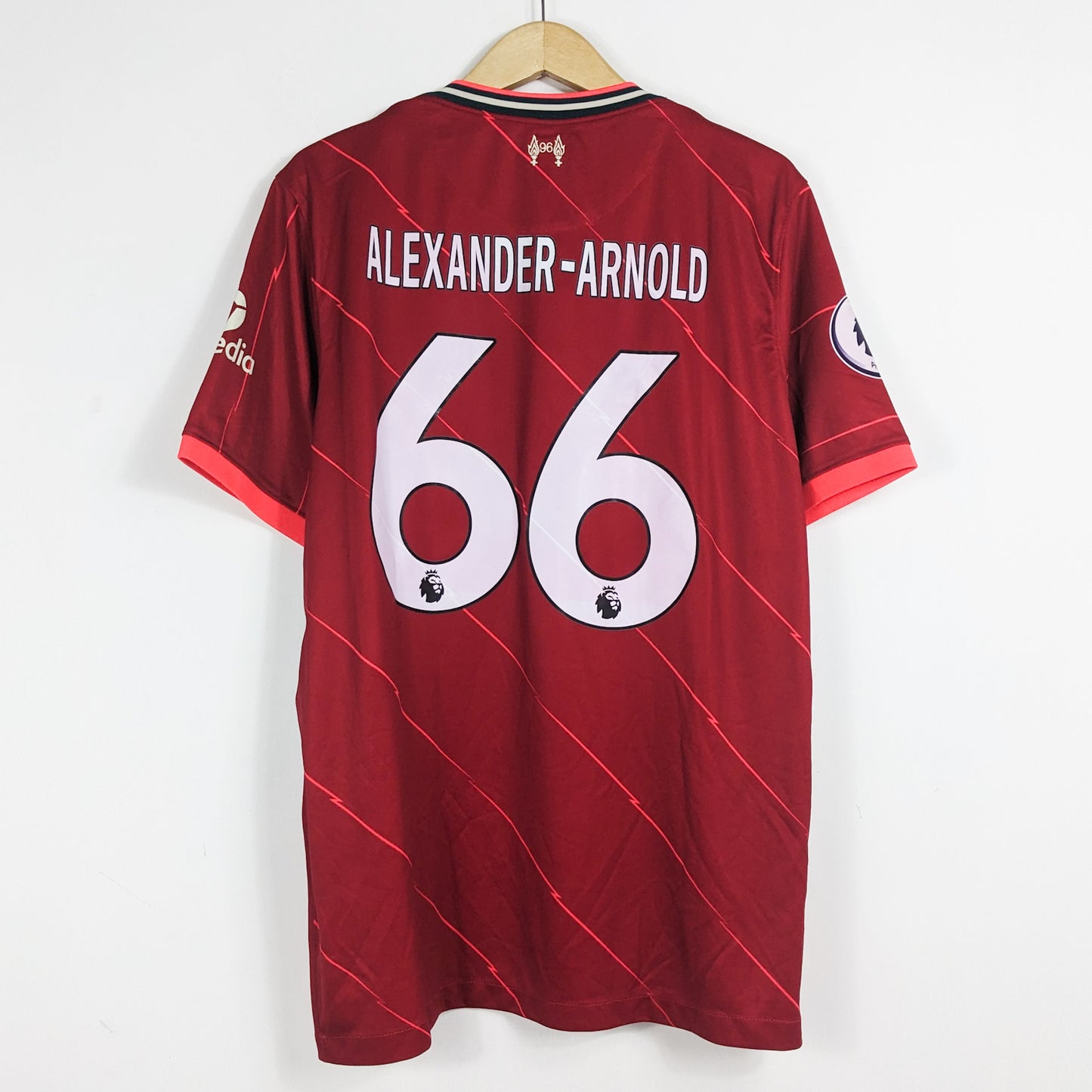 Authentic Liverpool 2021/22 Home - Alexander Arnold #66 Size XL