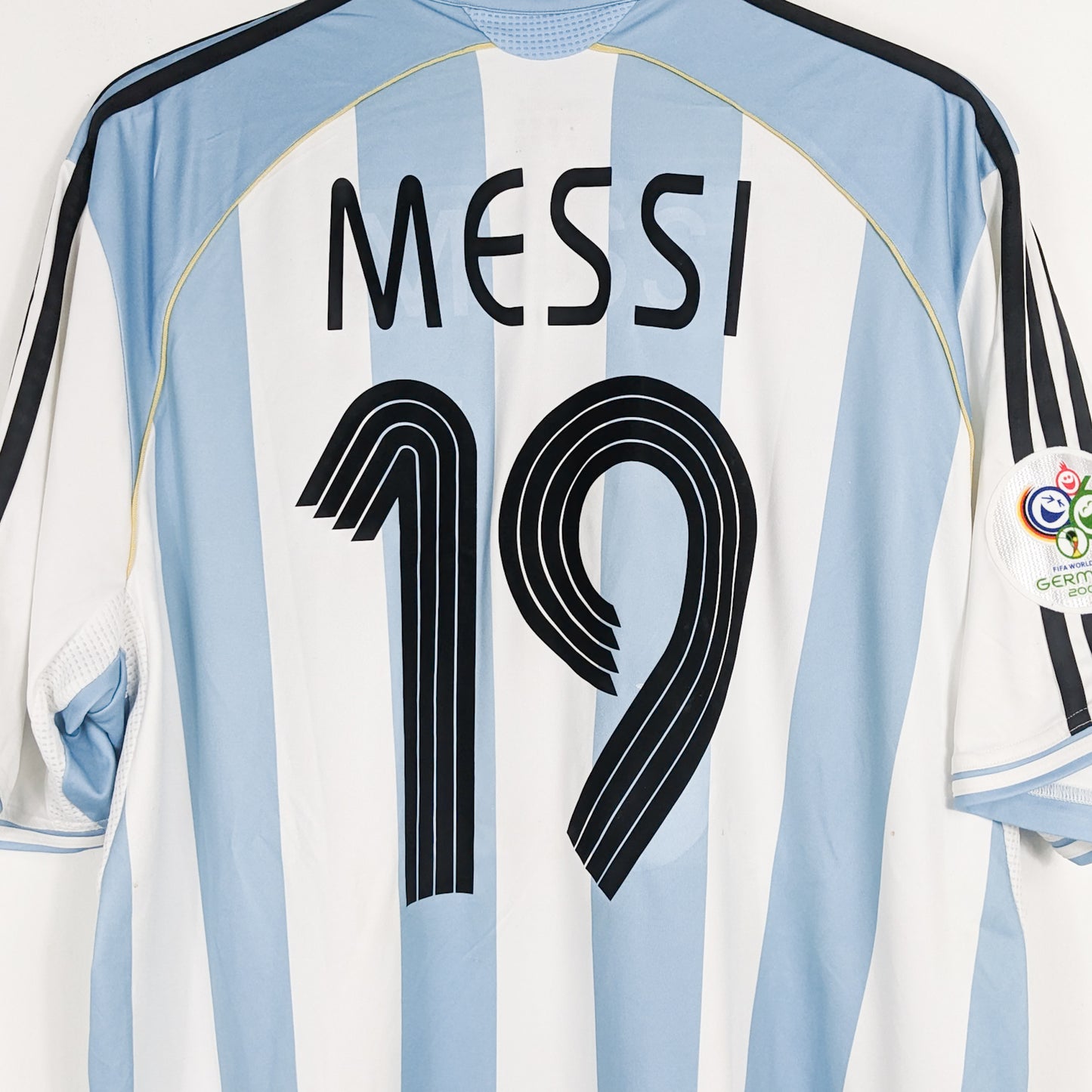 Authentic Argentina 2016 Home - Lionel Messi #19 Size XL