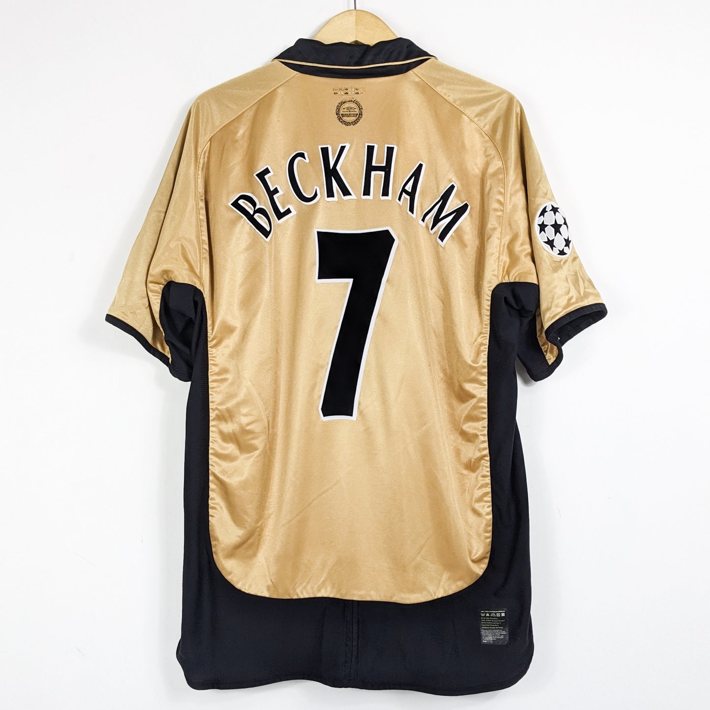 Authentic Manchester United 2001/02 Centenary - David Beckham #7 Size XL