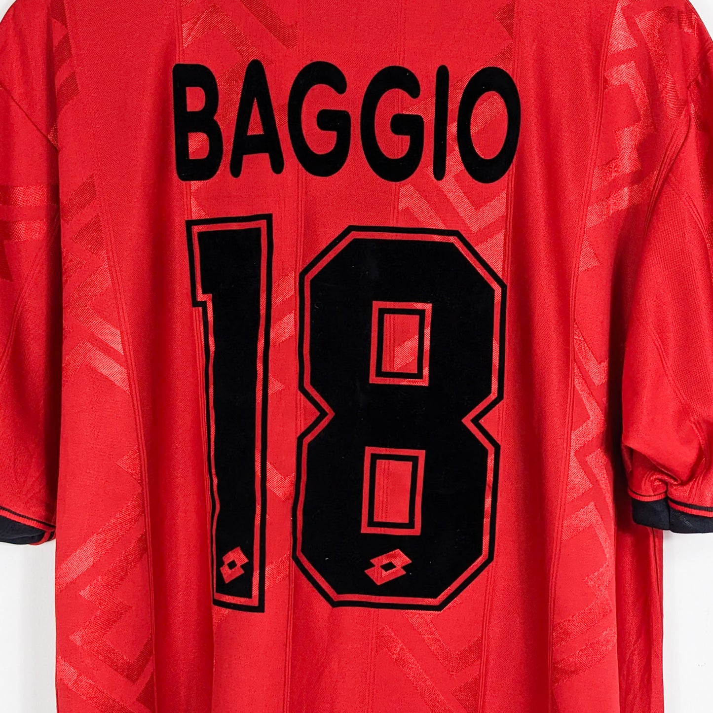 Authentic AC Milan 1996/97 Fourth - Roberto Baggio #18 Size XL