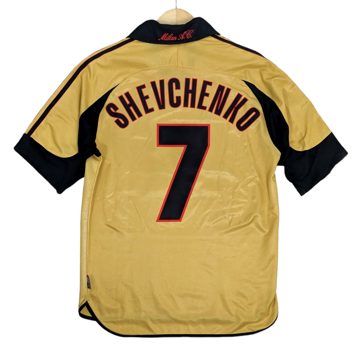 Authentic AC Milan Centenary 1999/2000 Fourth - Shevchenko #7 Size M