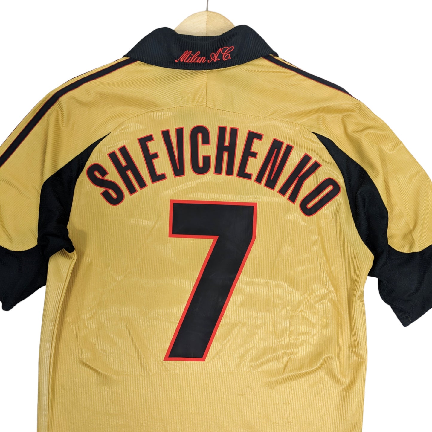 Authentic AC Milan Centenary 1999/2000 Fourth - Shevchenko #7 Size M