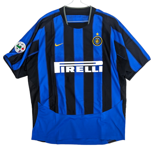 Authentic Inter 2003/2004 Home - Karagounis #21 Size XL