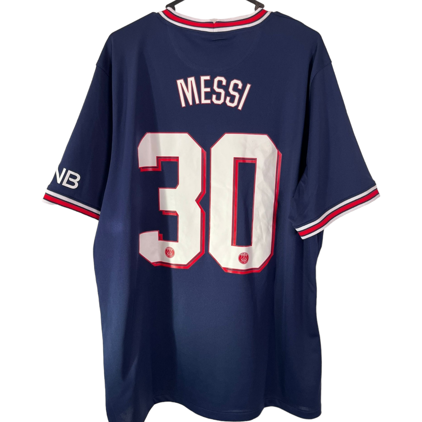 Authentic Paris Saint-Germain 2021/22 Messi #30 Size XL