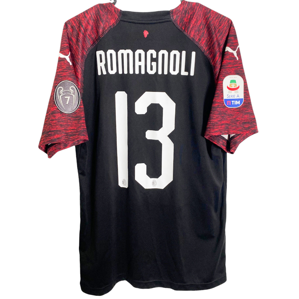 Authentic AC Milan 2018/19 Third - Romagnoli #13 Size L