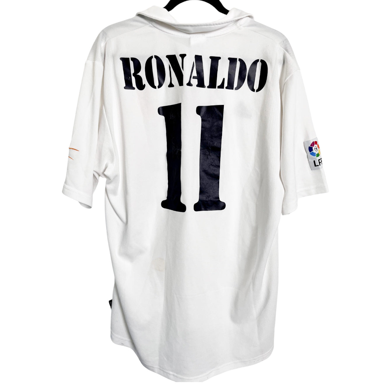 Authentic Real Madrid 2002/03 Home - Ronaldo #11 Size L