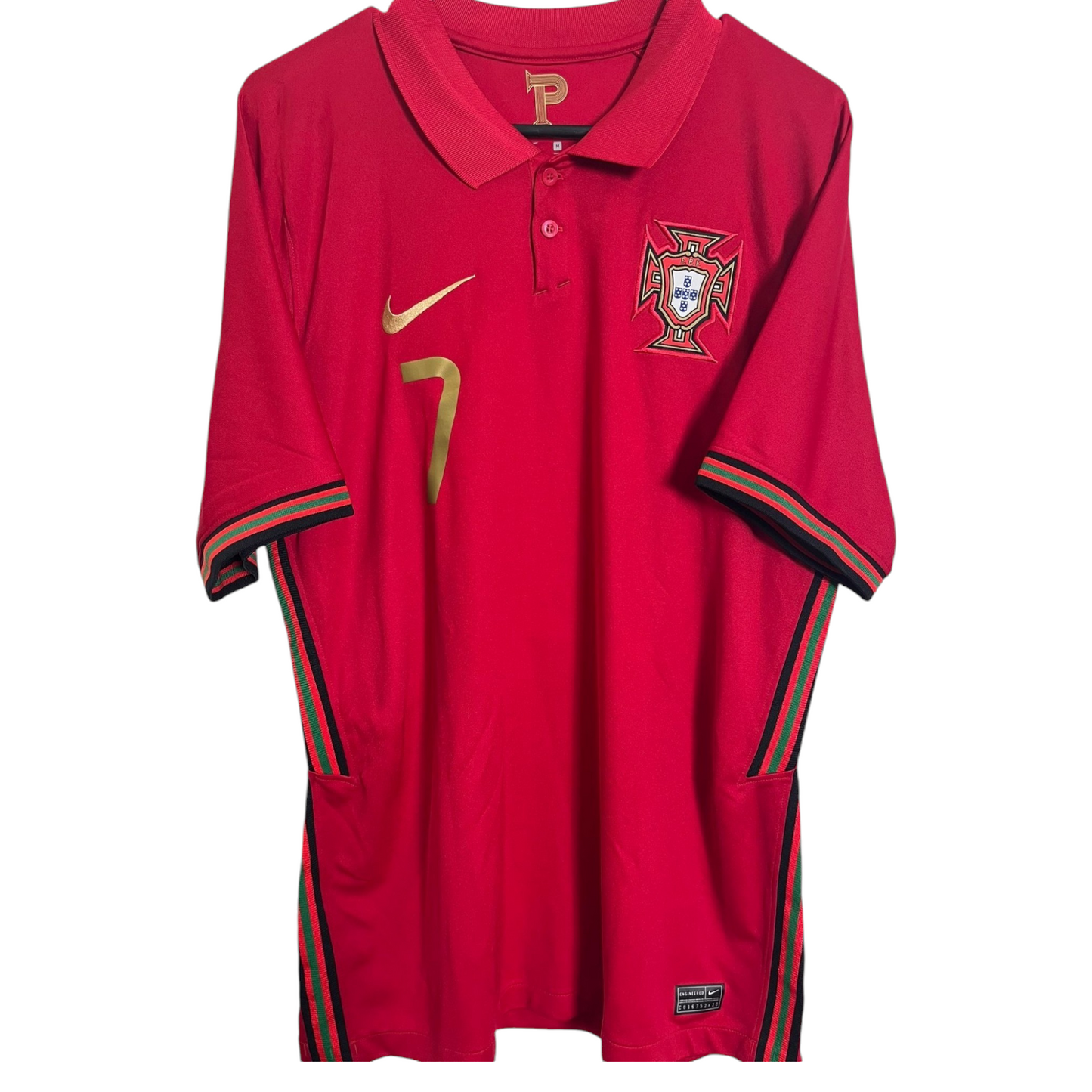 Authentic Portugal 2020 Home - Ronaldo #7 Size M fit S