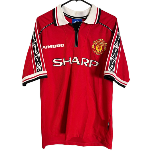 Authentic Manchester United 1998/00 Home - Beckham #7 Size M